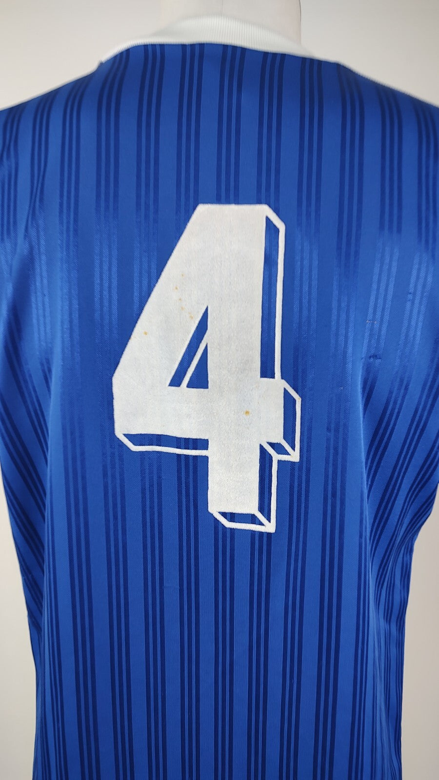 ADIDAS KOHLER N. 4 MAGLIA CALCIO UOMO Tg 16 SOCCER MAN JERSEY MADE IN UK