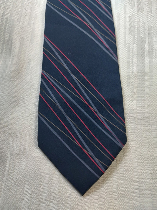 CERRUTI 1881 PARIS 100% SILK TIE SETA CRAVATTA NECKTIE MADE IN ITALY CLASSIC