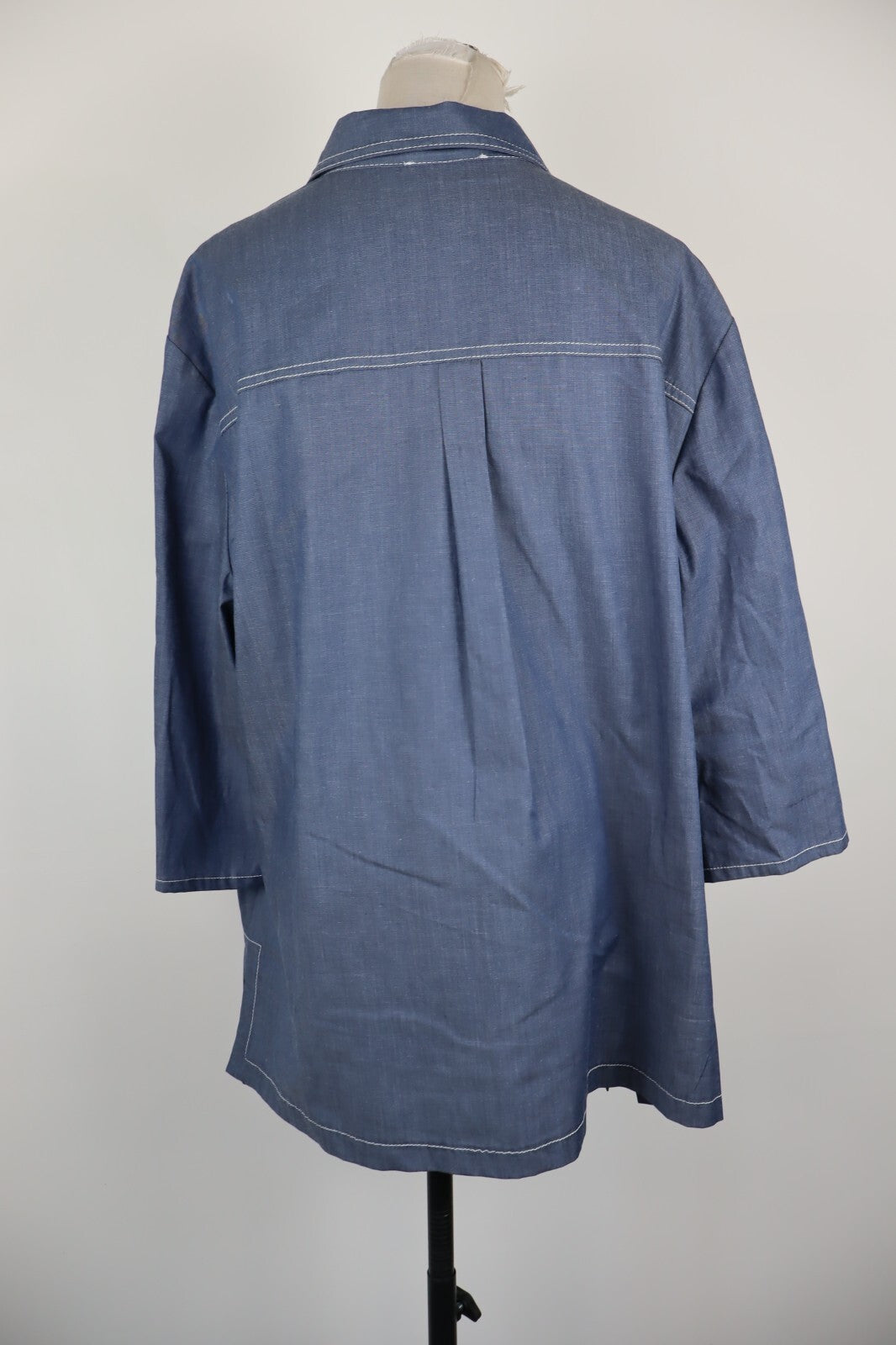 PIERRE CARDIN CAMICIA  DONNA TG. M WOMAN SHIRT CASUAL VINTAGE COTONE