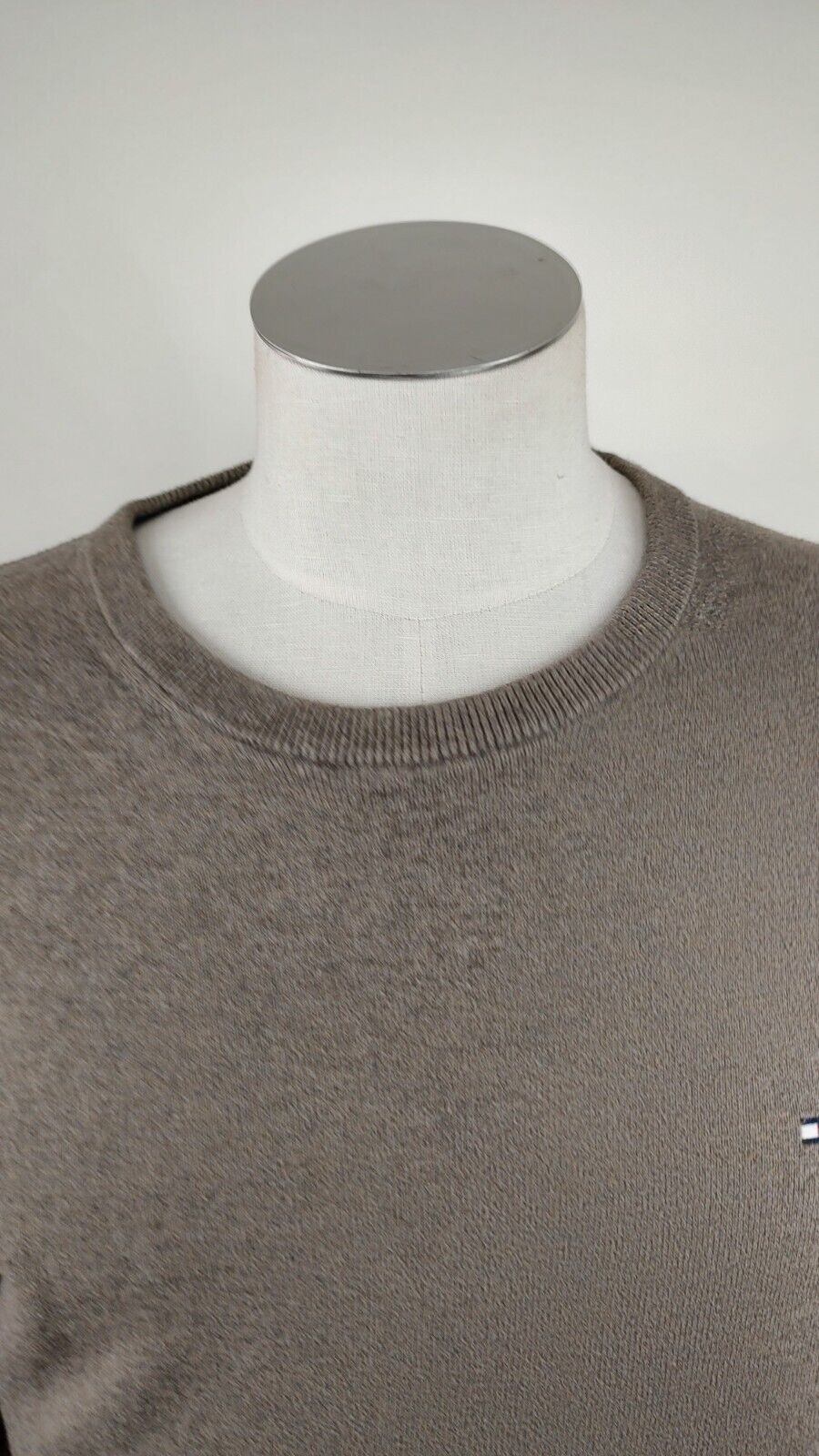 TOMMY HILFIGER  MAGLIONE COTONE CASHMERE VINTAGE UOMO Tg. M MAN SWEATER CASUAL
