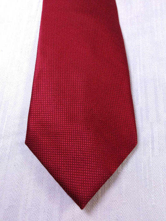 LUCIO LAMBERTI 100% SILK TIE SETA CRAVATTA NECKTIE MADE IN ITALY SELF TIPPED