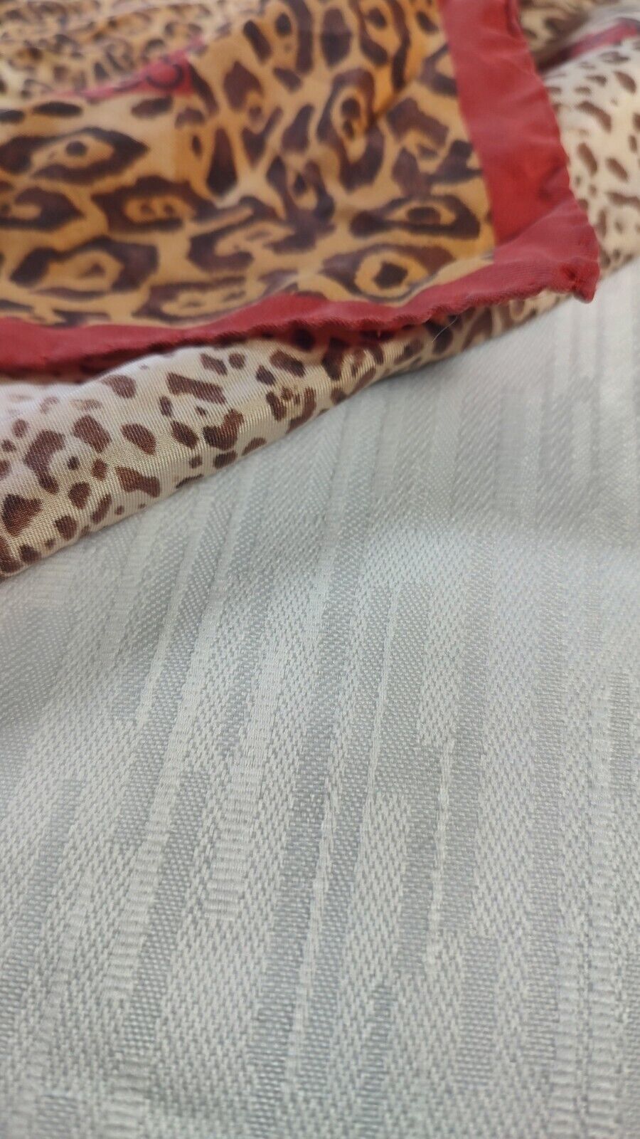 ROCCOBAROCCO FOULARD 100% SILK SETA SCARVES SCARF SQUARE MADE IN ITALY