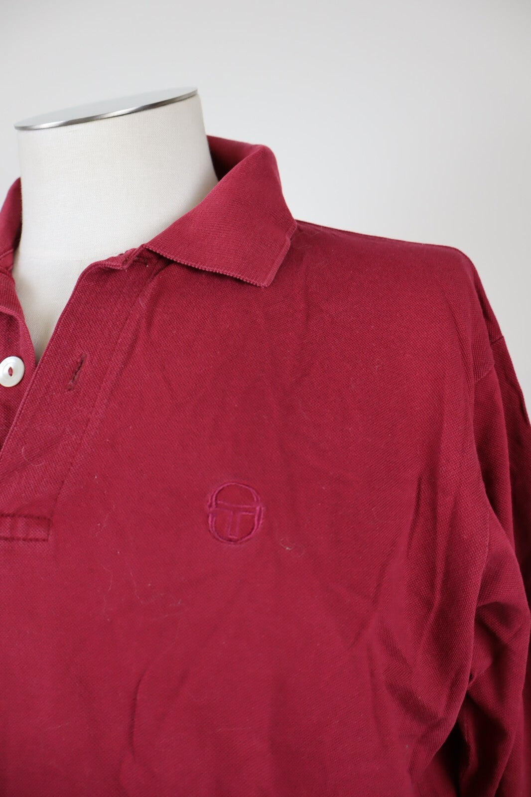 SERGIO TACCHINI MAGLIA POLO UOMO TG. 4 IV MAN T-SHIRT CASUAL VINTAGE