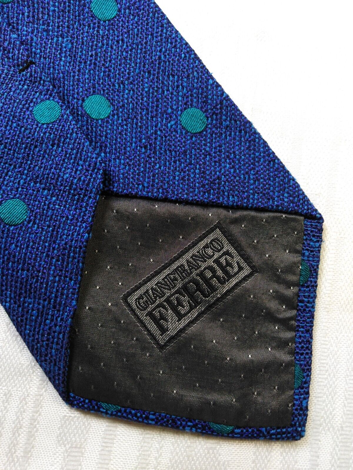 GIANFRANCO FERRE' 100% SILK TIE SETA CRAVATTA NECKTIE ITALY VINTAGE CLASSIC