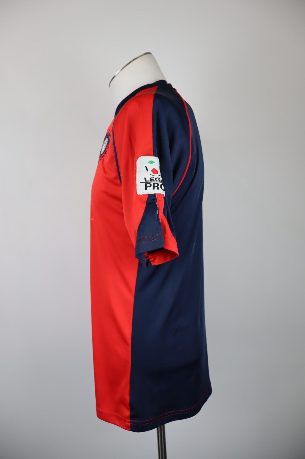 ONZE COSENZA MAGLIA T-SHIRT CALCIO UOMO Tg L SOCCER SHIRT JERSEY VINTAGE 10/11