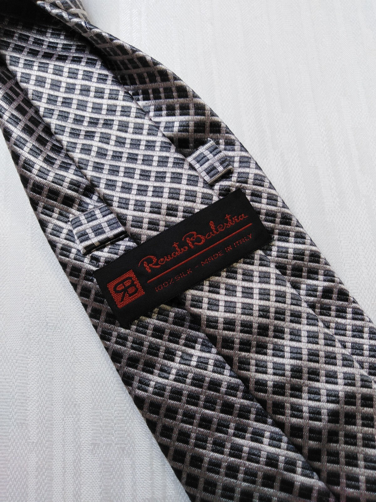 RENATO BALESTRA 100% SILK TIE SETA CRAVATTA NECKTIE MADE IN ITALY CLASSIC