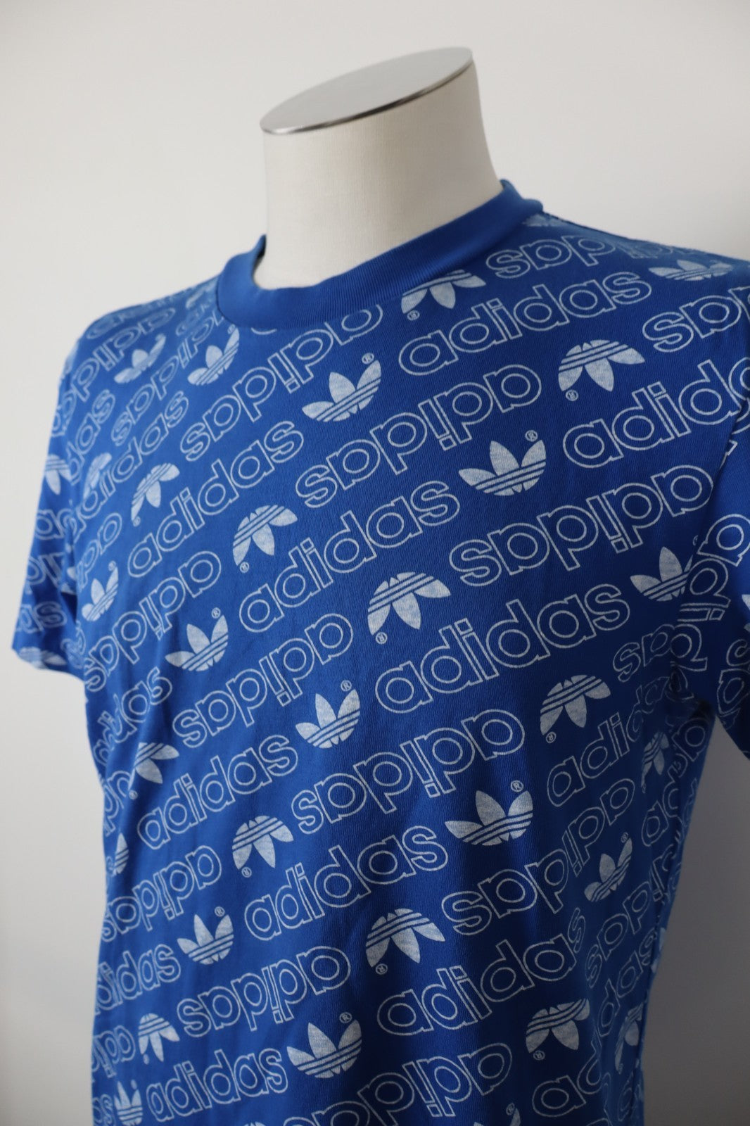 ADIDAS MAGLIA COTONE UOMO TG M MAN T-SHIRT VINTAGE CASUAL COTTON