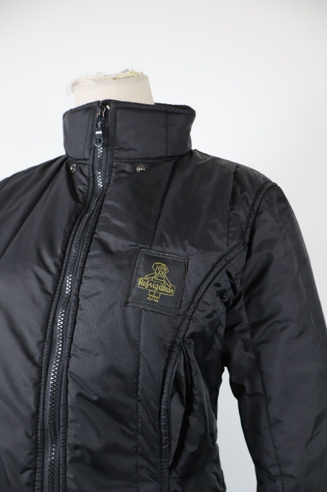REFRIGIWEAR GIUBBINO DONNA IMBOTTITO TG S WOMAN JACKET GIACCA VINTAGE CASUAL
