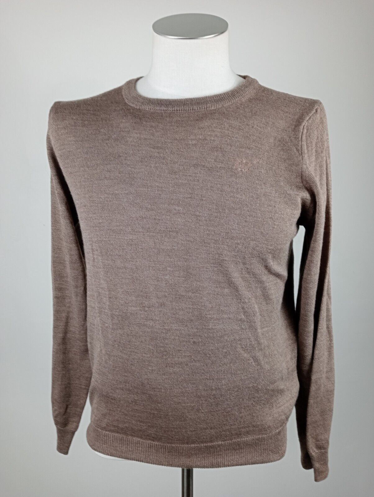 HENRY COTTON'S MAGLIONE WOOL LANA VINTAGE UOMO Tg. S MAN SWEATER CASUAL