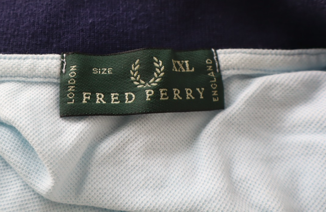 FRED PERRY POLO MAGLIA UOMO COTONE Tg 2XL MAN COTTON T-SHIRT CASUAL VINTAGE