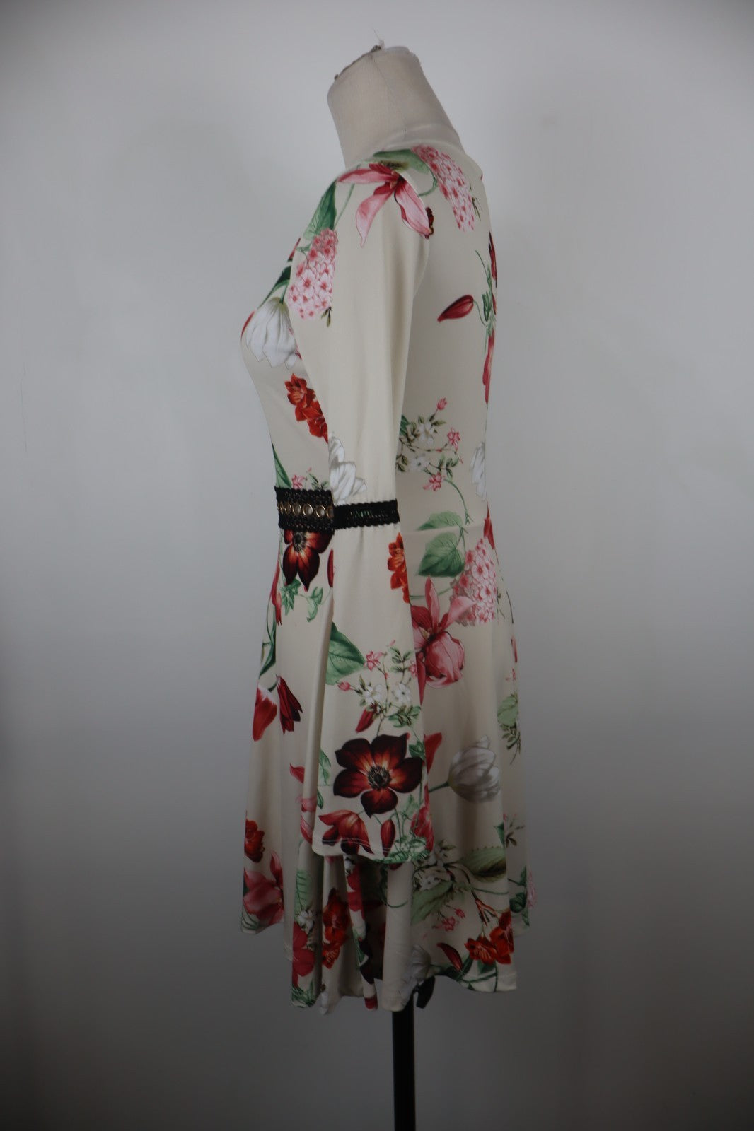 GUESS VESTITO ABITO DONNA TG XS WOMAN CASUAL VINTAGE DRESS MANICA LUNGA LOGO