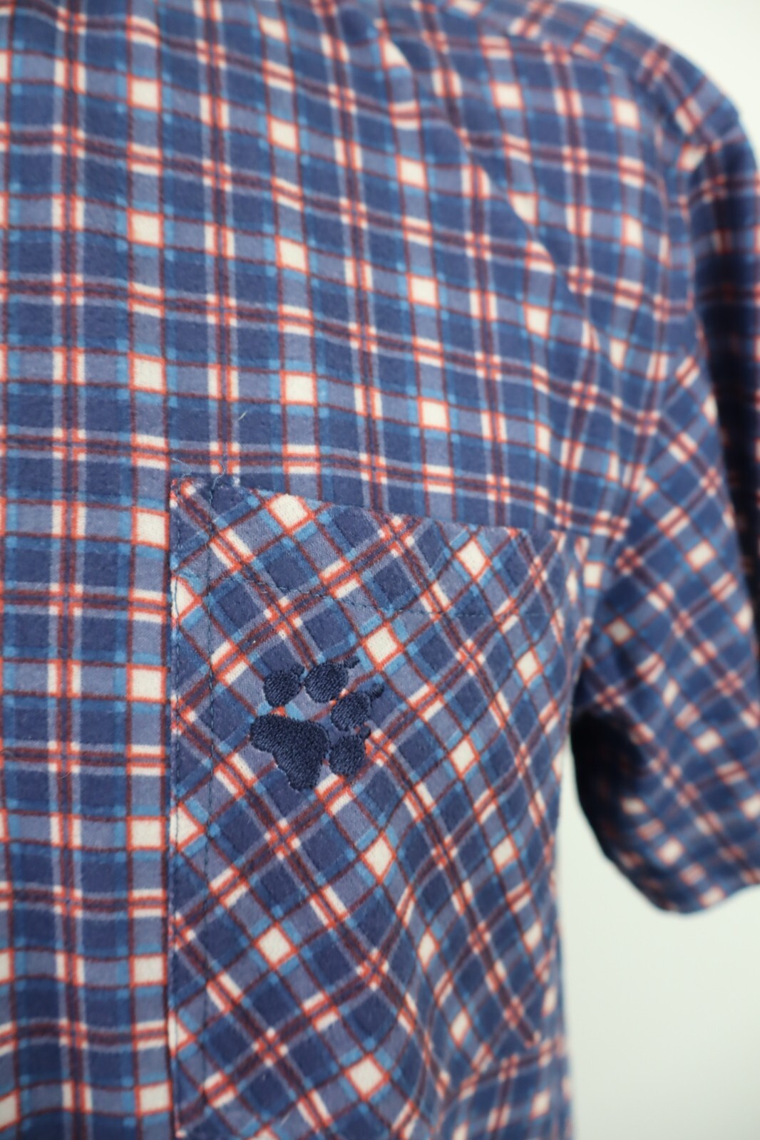 JACK WOLFSKIN CAMICIA UOMO TG. M MAN CASUAL VINTAGE SHIRT PILE TECNICA