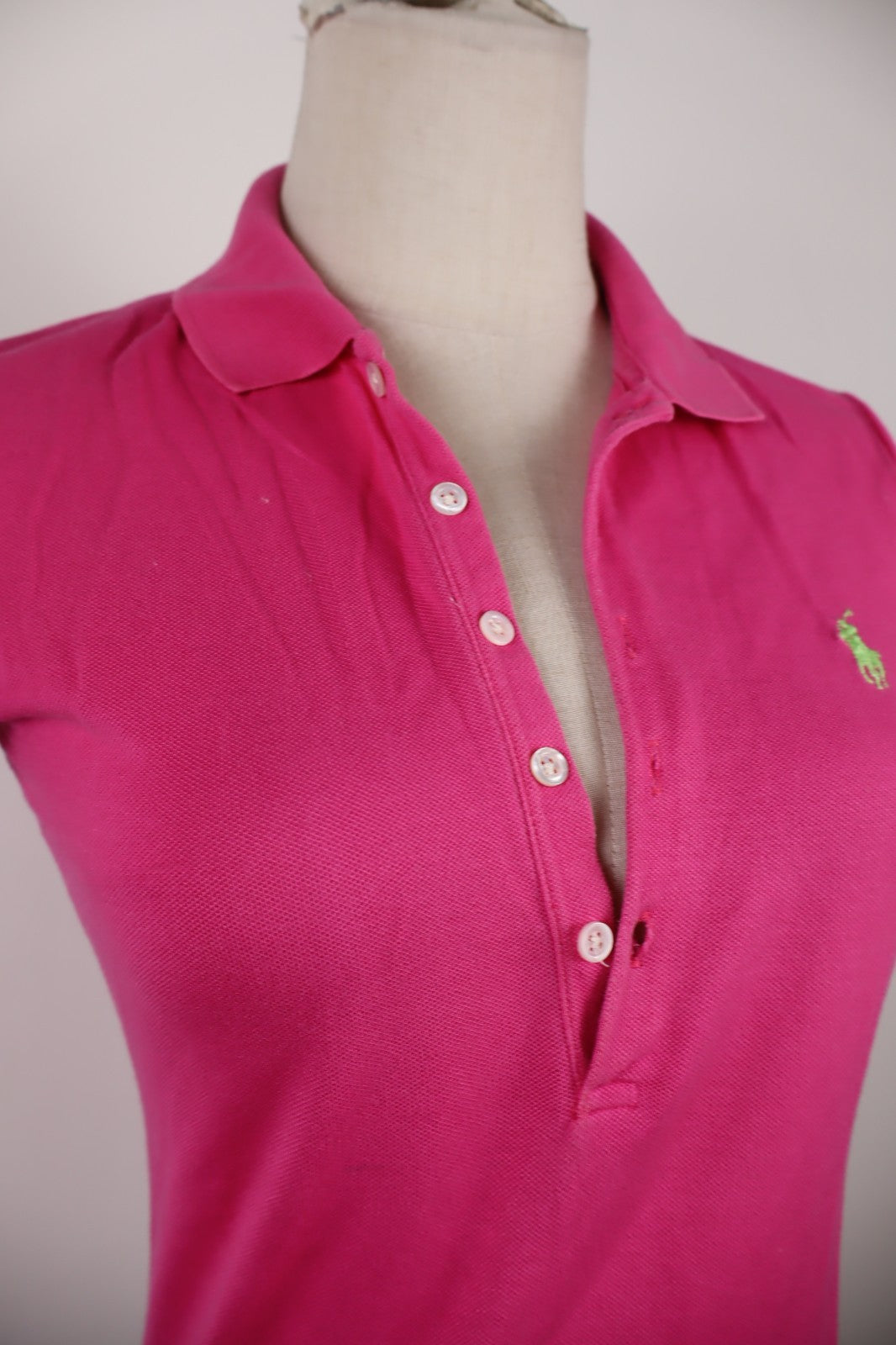 RALPH LAUREN POLO DONNA MAGLIA COTONE S WOMAN COTTON SHIRT CASUAL VINTAGE LOGO