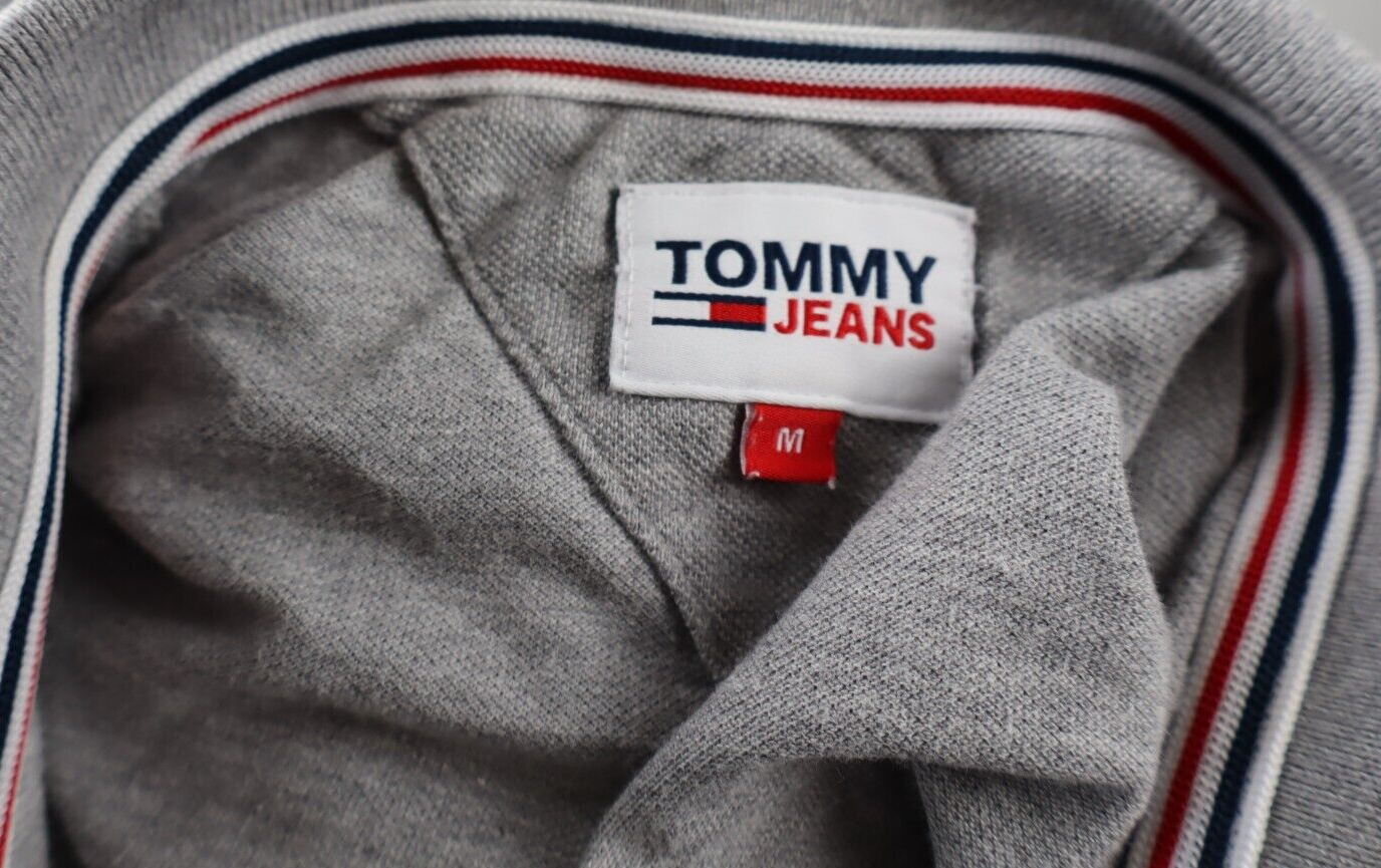 TOMMY HILFIGER JEANS MAGLIA POLO UOMO TG. M MAN POLO SHIRT CASUAL VINTAGE COTONE