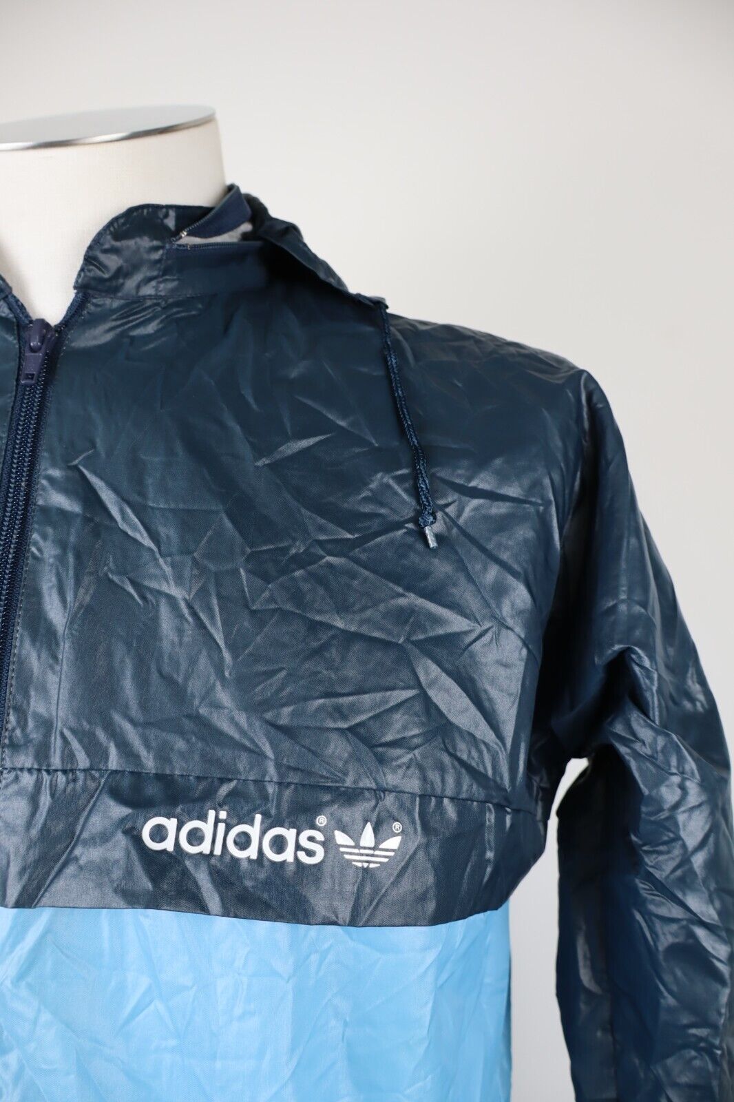 ADIDAS GIUBBINO IMPERMEABILE KWAY LEGGERO RAGAZZO I 14 BOY CASUAL VINTAGE JACKET
