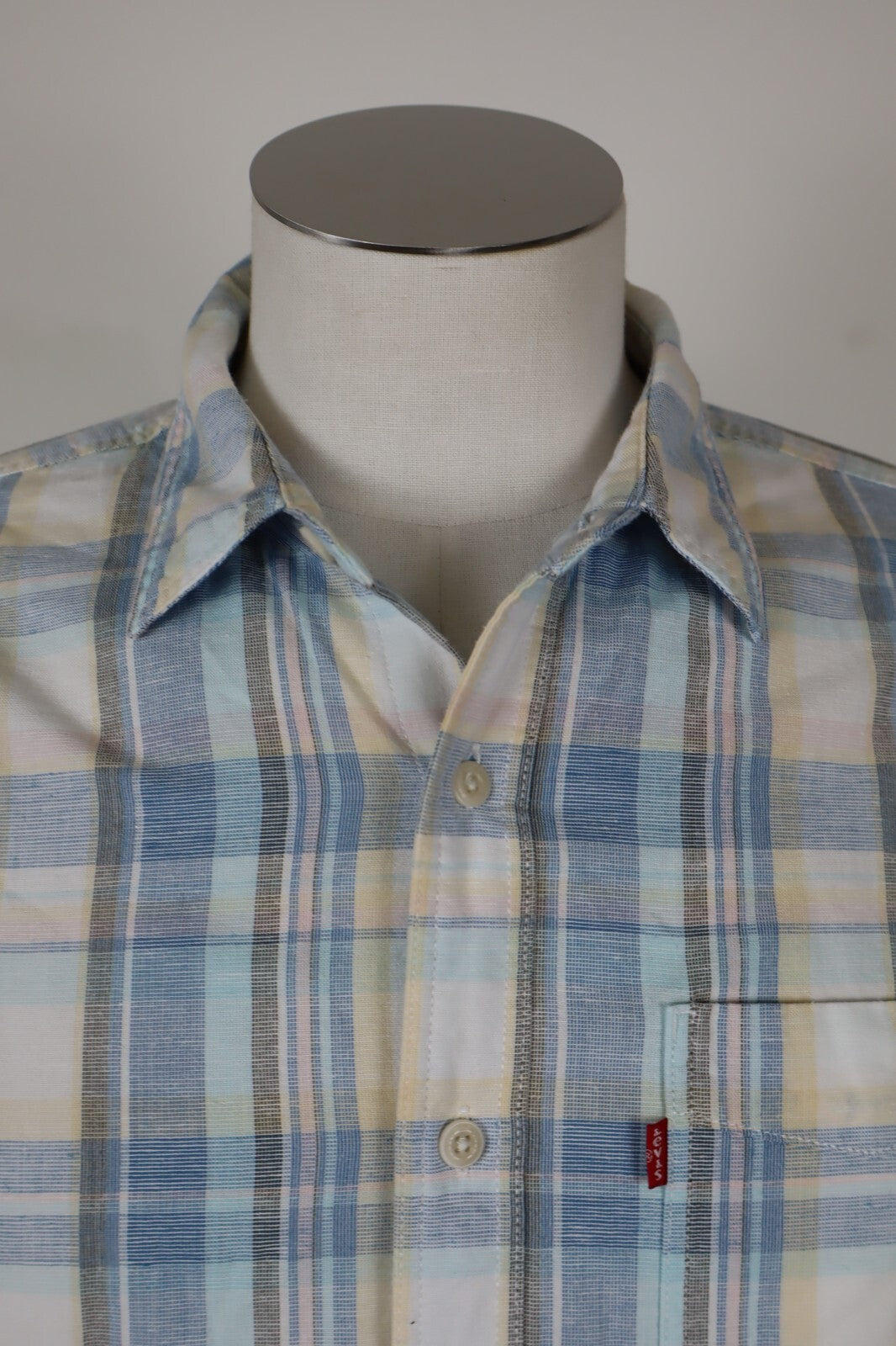 LEVI'S CAMICIA UOMO TG L MAN SHIRT CASUAL VINTAGE COTONE COTTON