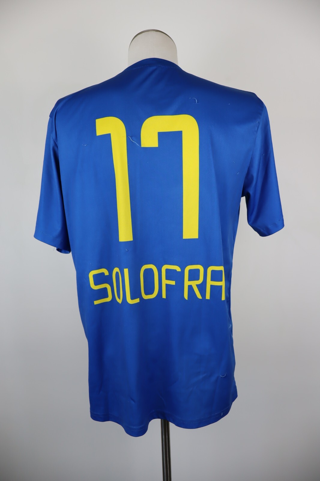TOP SPORT MAGLIA CALCIO SOLOFRA N 17 UOMO Tg XL SOCCER SHIRT TRIKOT MAN JERSEY