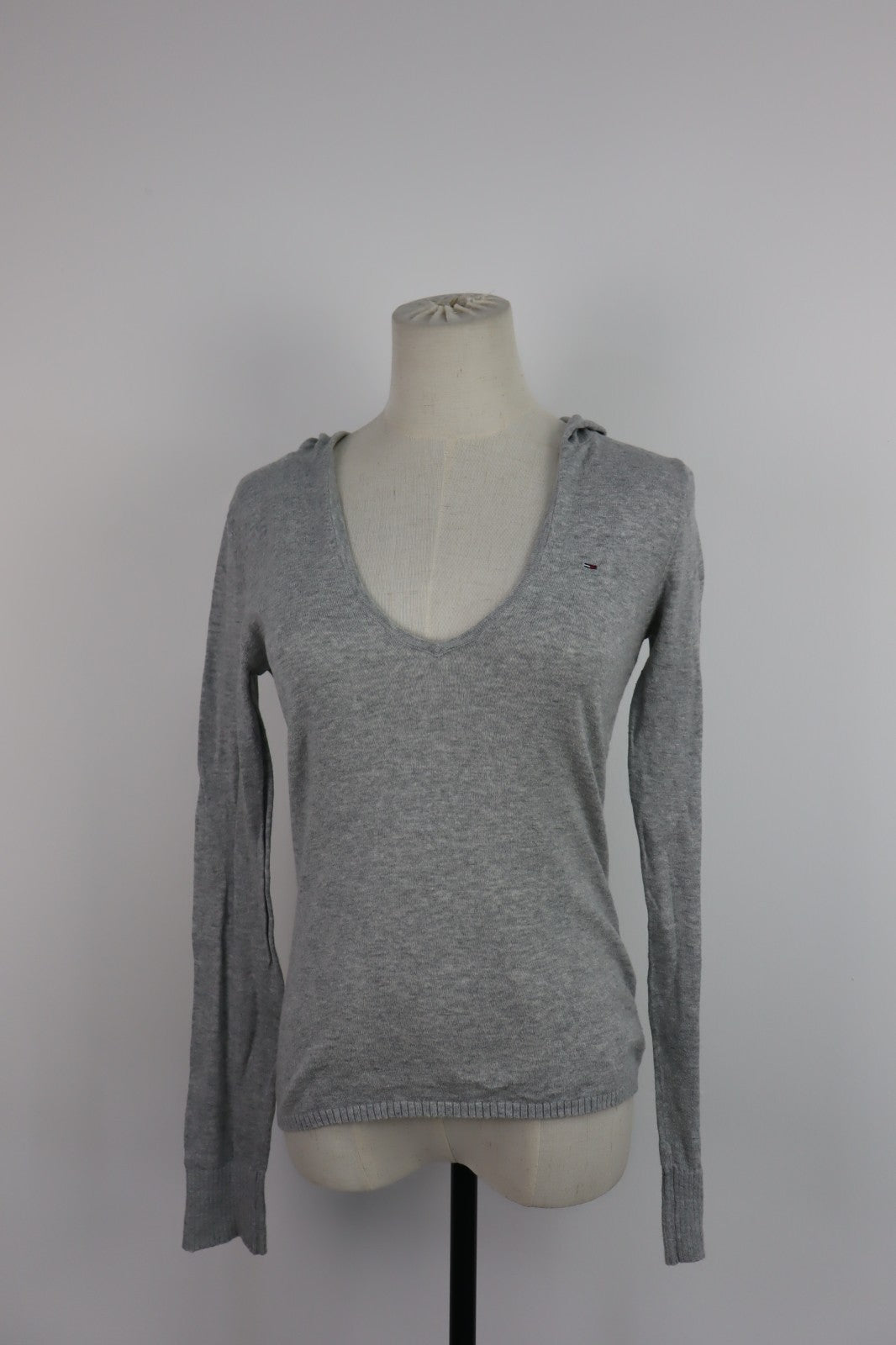 TOMMY HILFIGER MAGLIA DONNA TG. S WOMAN CASUAL VINTAGE T-SHIRT TOP COTONE