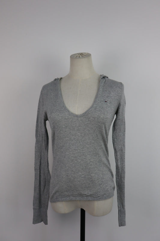 TOMMY HILFIGER MAGLIA DONNA TG. S WOMAN CASUAL VINTAGE T-SHIRT TOP COTONE