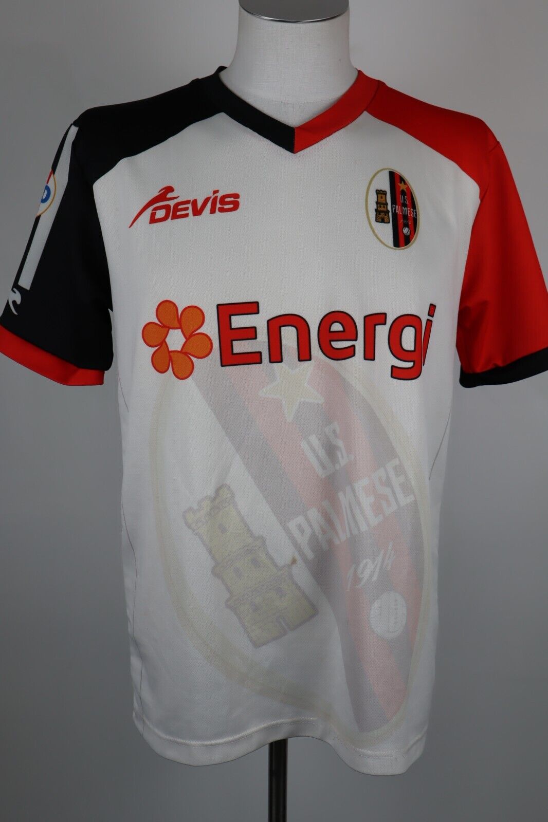 DEVIS PALMESE N 6 MAGLIA CALCIO UOMO TG L SOCCER TRIKOT MAN JERSEY SPORT