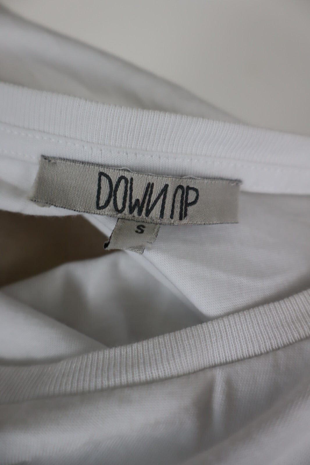 DONDUP MAGLIA DONNA TG. S WOMAN CASUAL VINTAGE T- SHIRT TOP COTONE