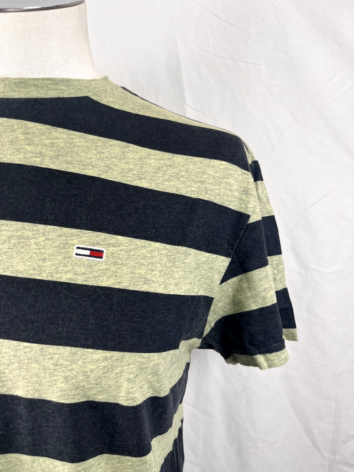 TOMMY HILFIGER JEANS MAGLIA UOMO TG. S MAN T-SHIRT VINTAGE CASUAL COTONE