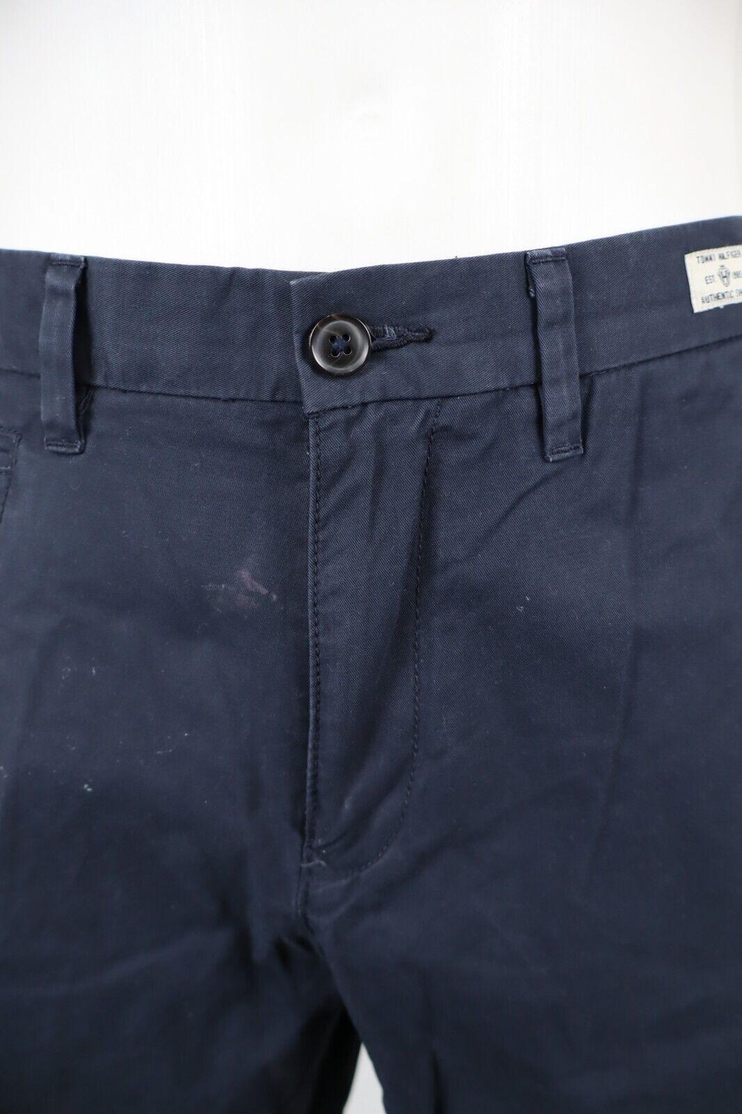 TOMMY HILFIGER PANTALONI BERMUDA UOMO TG. 36 MAN PANTS CASUAL VINTAGE COTONE