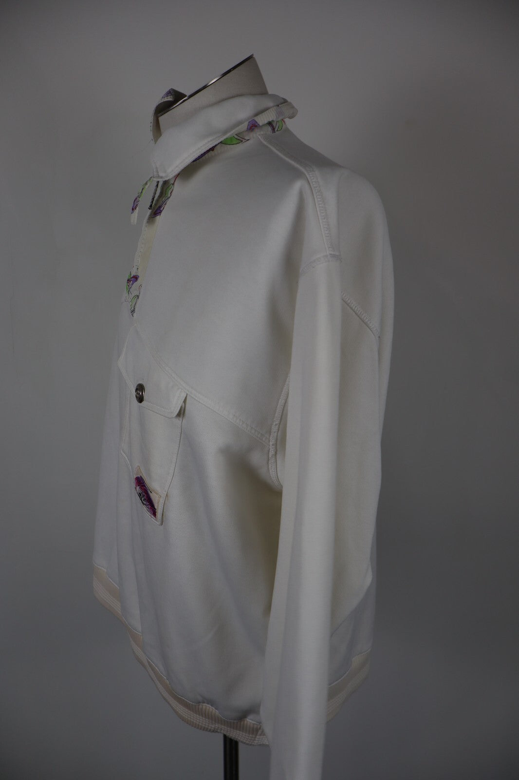 ELLESSE TENNIS FELPA MAGLIA ZIP UOMO 2XL MAN SHIRT SPORT VINTAGE JACKET