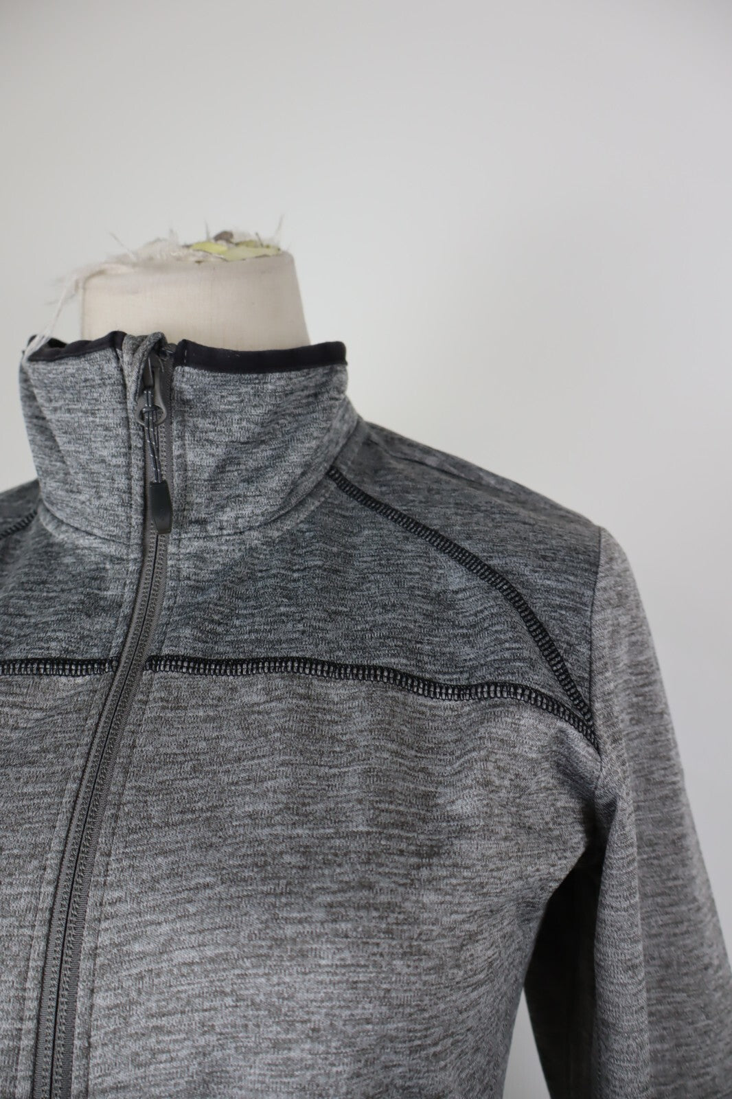 COLUMBIA FELPA CON ZIP GIACCA DONNA Tg M WOMAN CASUAL VINTAGE SPORT JACKET