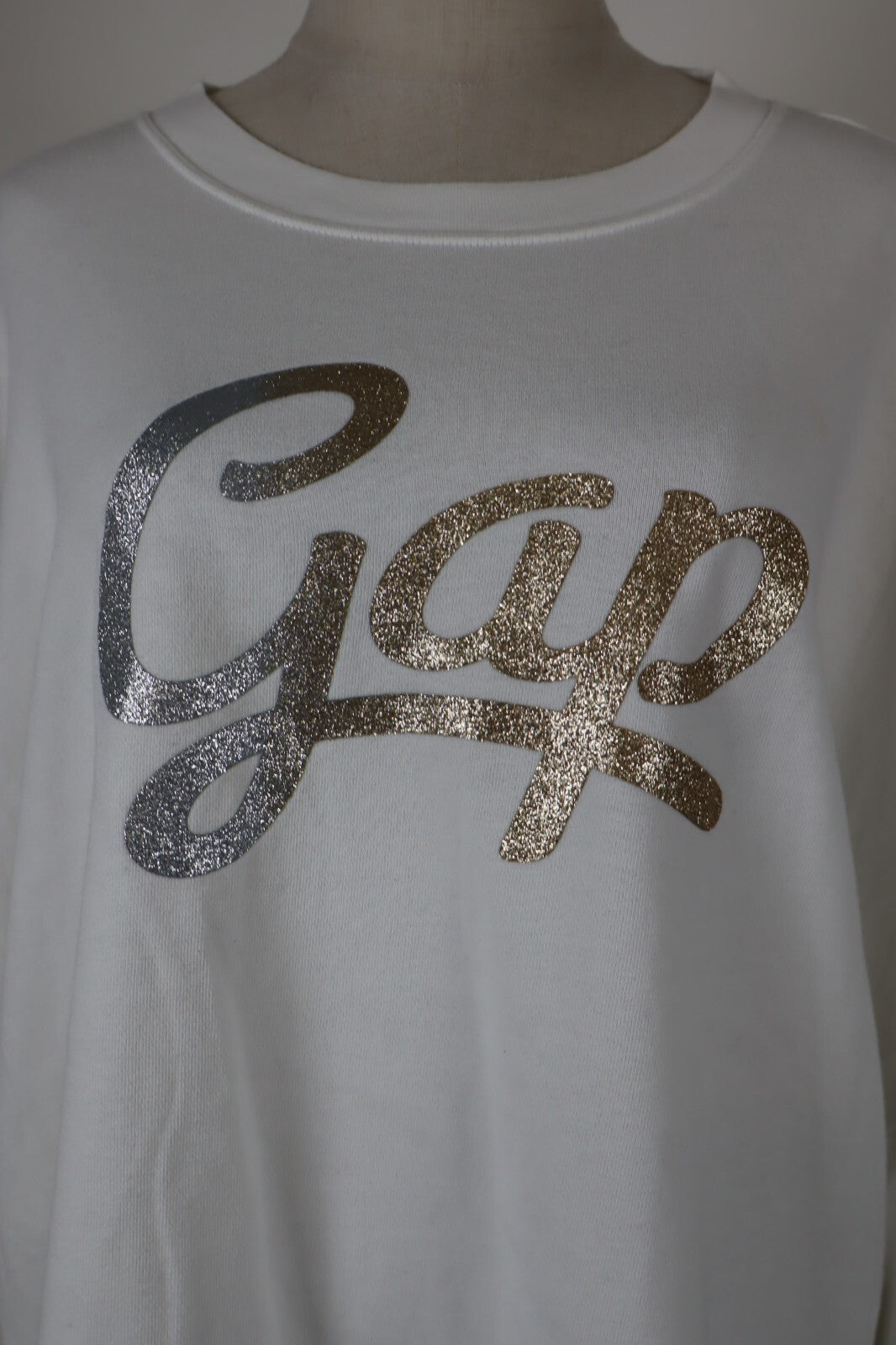 GAP FELPA DONNA Tg XL 50/52 WOMAN CASUAL VINTAGE SPORT SWEATSHIRT COTONE