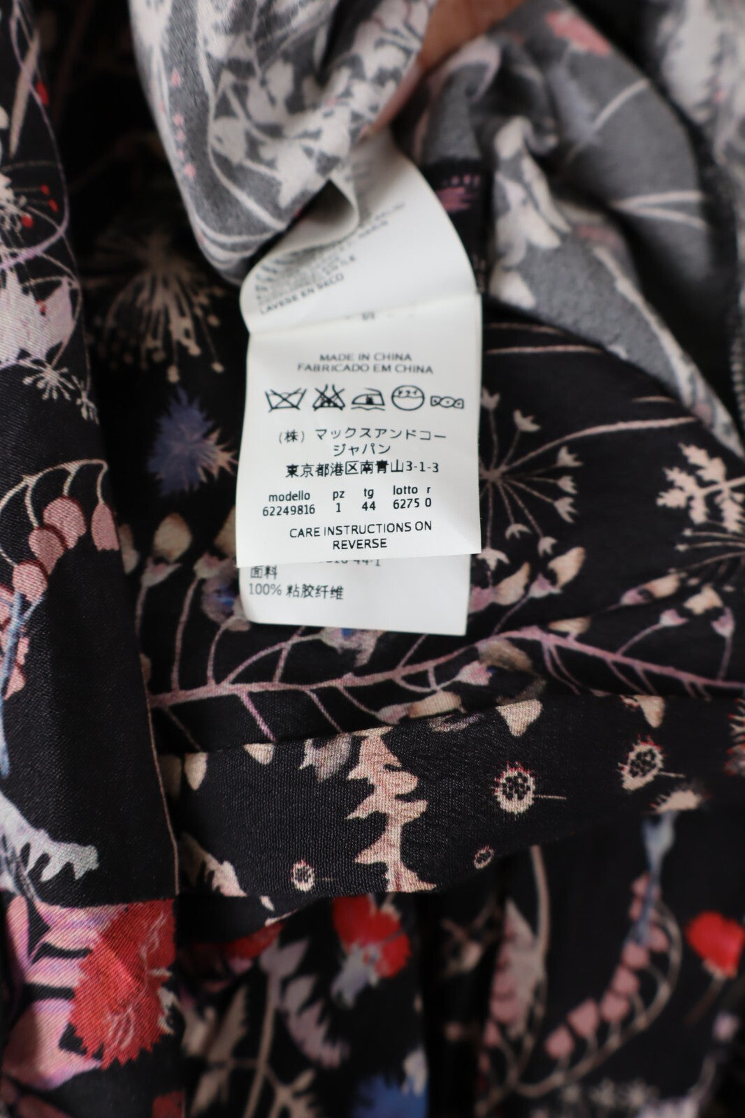 MAX & CO VESTITO DONNA TG. 44 FLOREALE WOMAN CASUAL VINTAGE DRESS