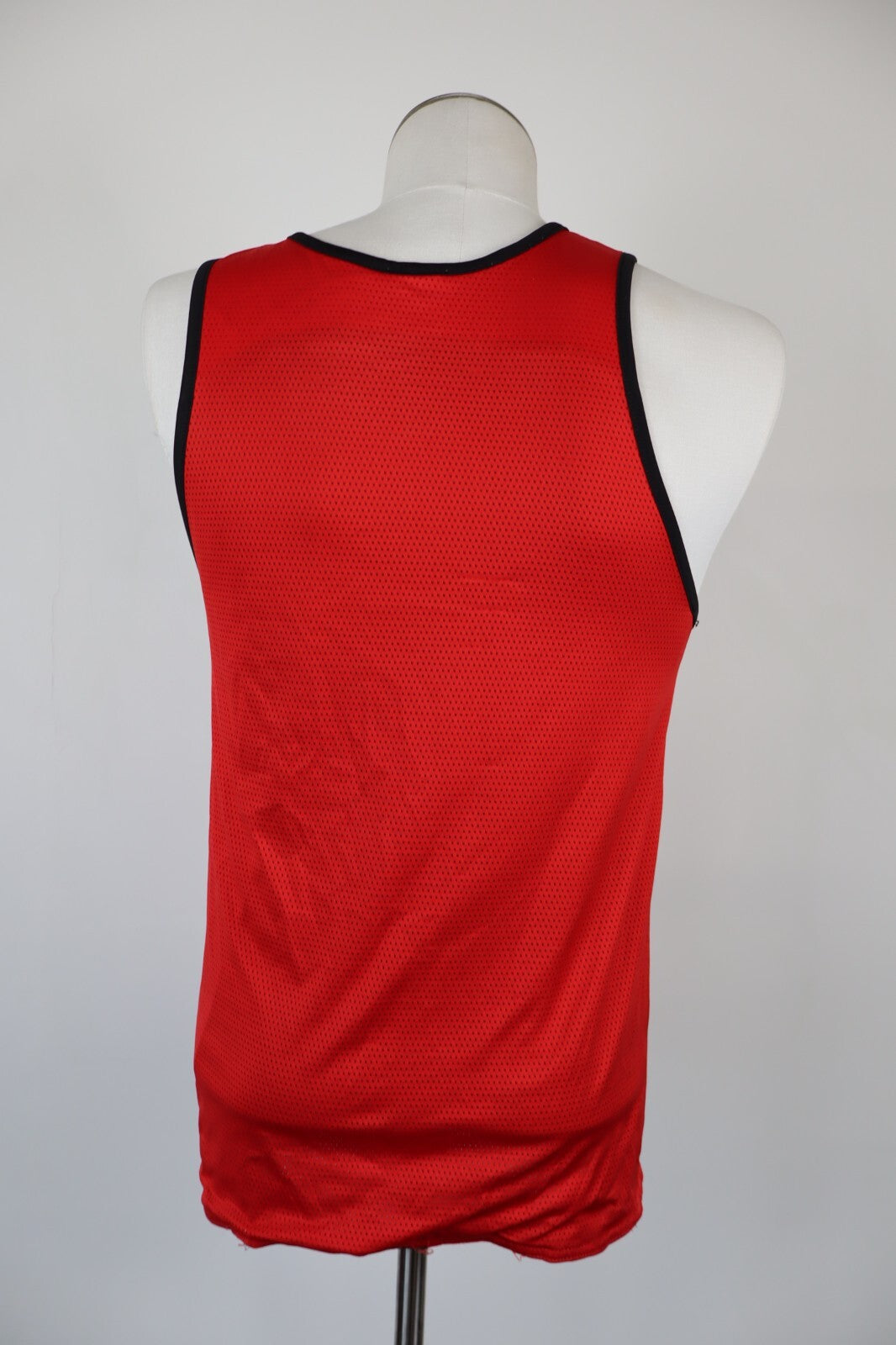 ADIDAS CHICAGO BULLS CANOTTA BASKET DOUBLEFACE T-SHIRT UOMO TG M SPORT  CASUAL