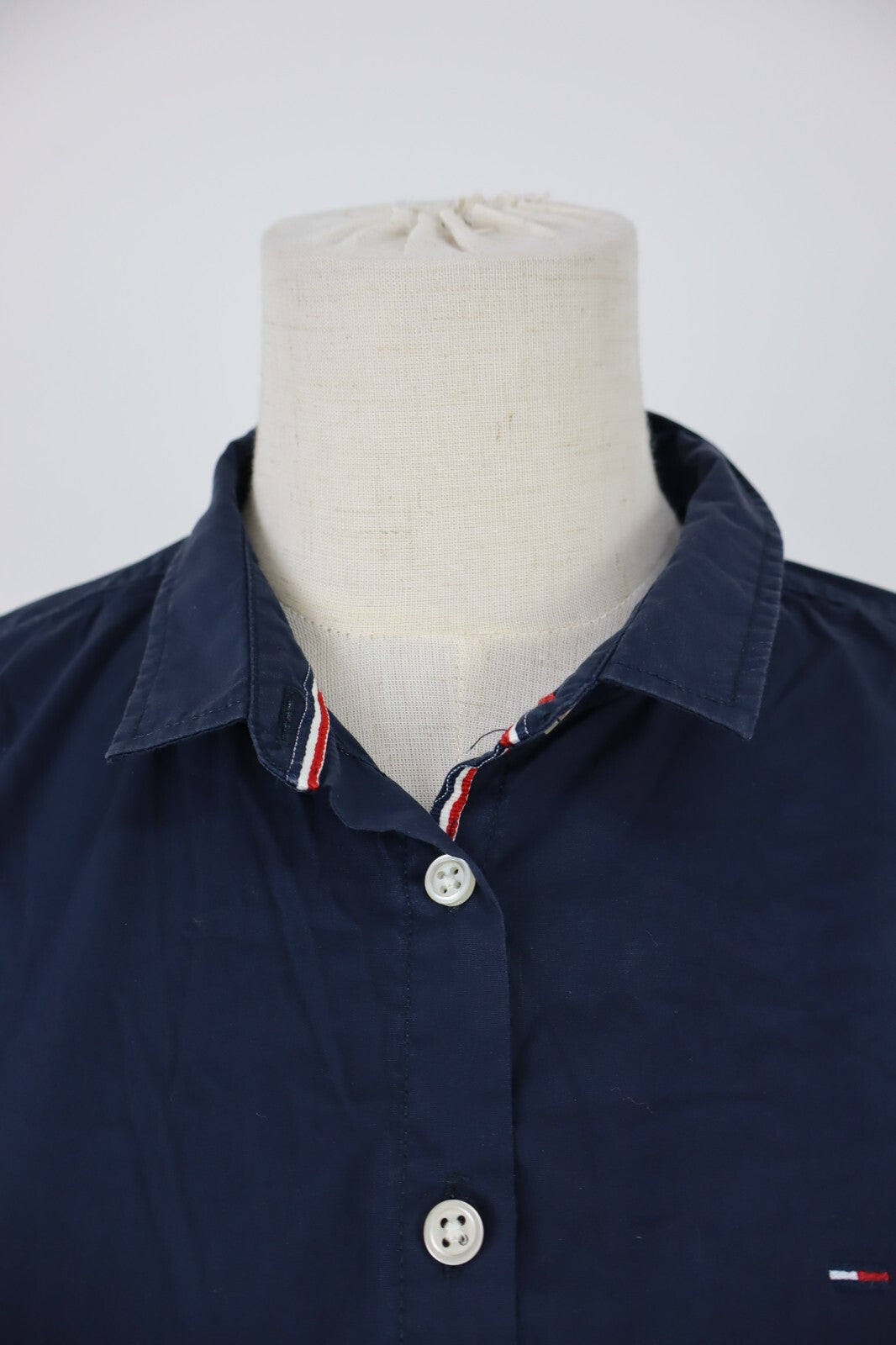 TOMMY HILFIGER CAMICIA  DONNA TG. M WOMAN SHIRT CASUAL VINTAGE COTONE COTTON