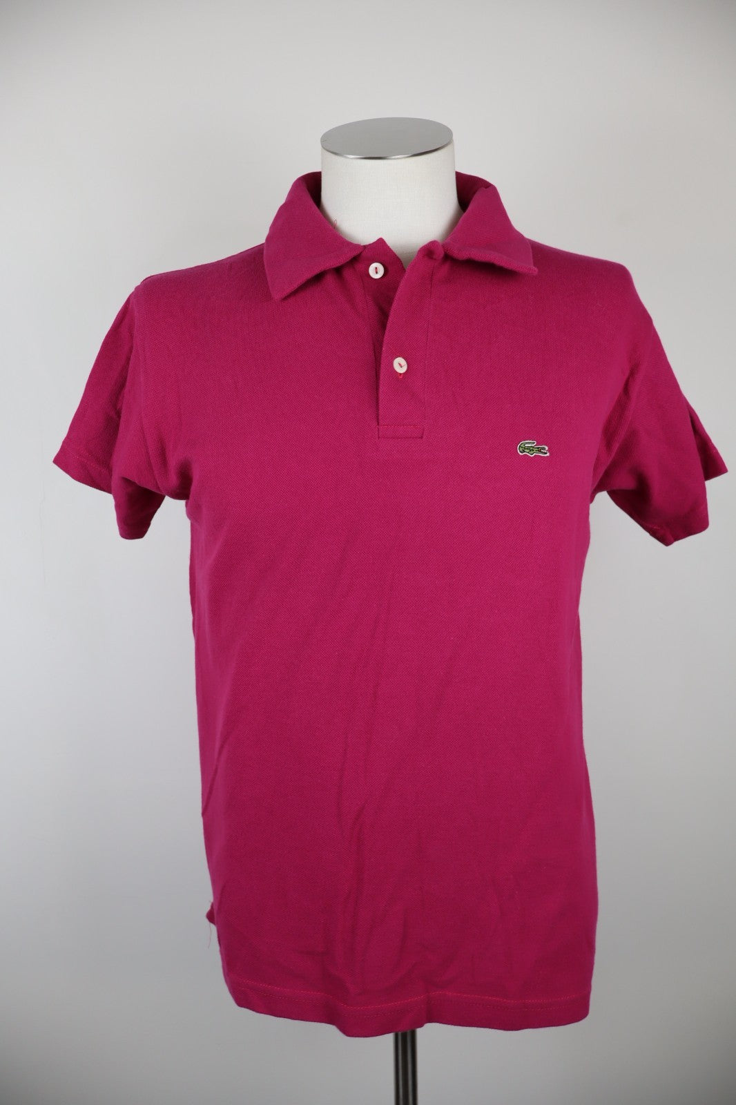 LACOSTE MAGLIA POLO UOMO COTONE TG. M MAN COTTON T-SHIRT CASUAL VINTAGE LOGO