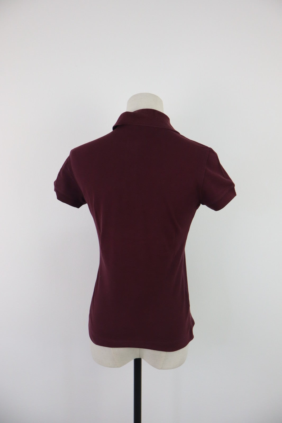 LACOSTE POLO MAGLIA DONNA COTONE TG. 38 WOMAN SHIRT CASUAL VINTAGE COTTON