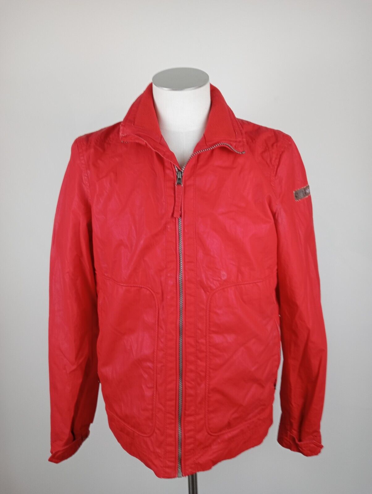 NAPAPIJRI GIUBBINO LEGGERO GIACCA UOMO Tg M MAN CASUAL VINTAGE JACKET