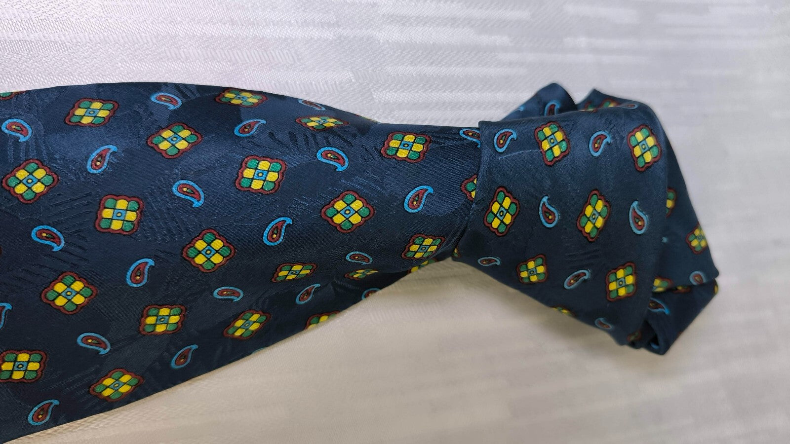 SORBINO 100%  SILK TIE SETA CRAVATTA UOMO NECKTIE MADE IN ITALY VINTAGE