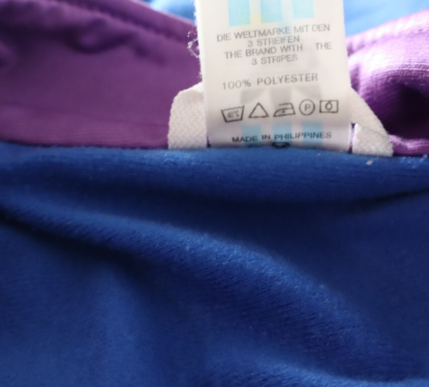 ADIDAS GIACCA '80 SPORTIVA UOMO Tg. 6 MAN CASUAL SPORT JACKET VINTAGE