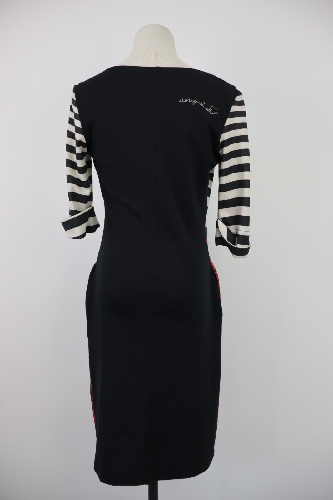 DESIGUAL RAINBOW VESTITO ABITO DONNA TG. S WOMAN CASUAL VINTAGE DRESS