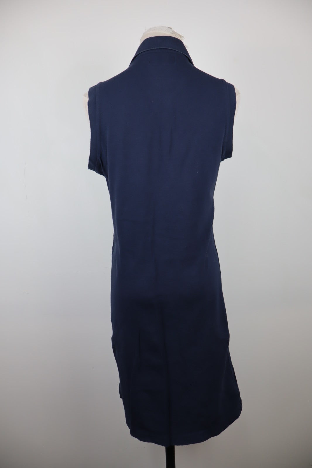 BEST COMPANY VESTITO ABITO A POLO DONNA TG. M WOMAN CASUAL VINTAGE DRESS COTONE