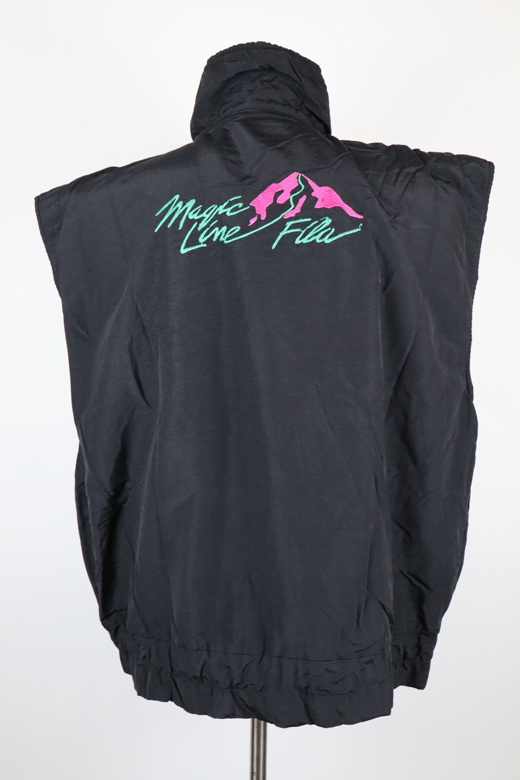 FILA GIACCA SMANICATO GILET SPORTIVA UOMO TG 50 MAN SPORT VINTAGE CASUAL JACKET