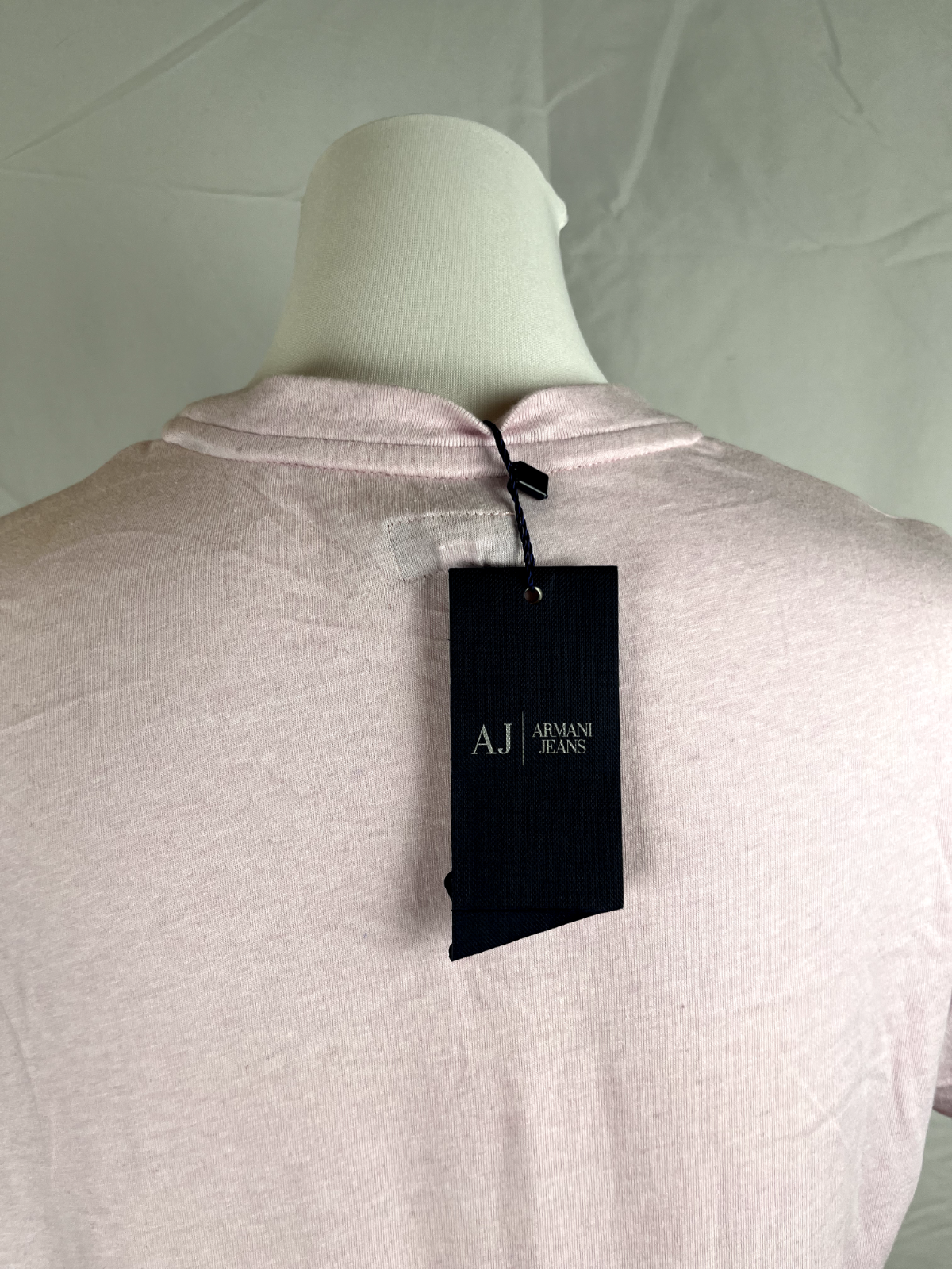 AJ ARMANI JEANS MAGLIA DONNA TG. L CASUAL VINTAGE T-SHIRT COTONE COTTON CON TAG