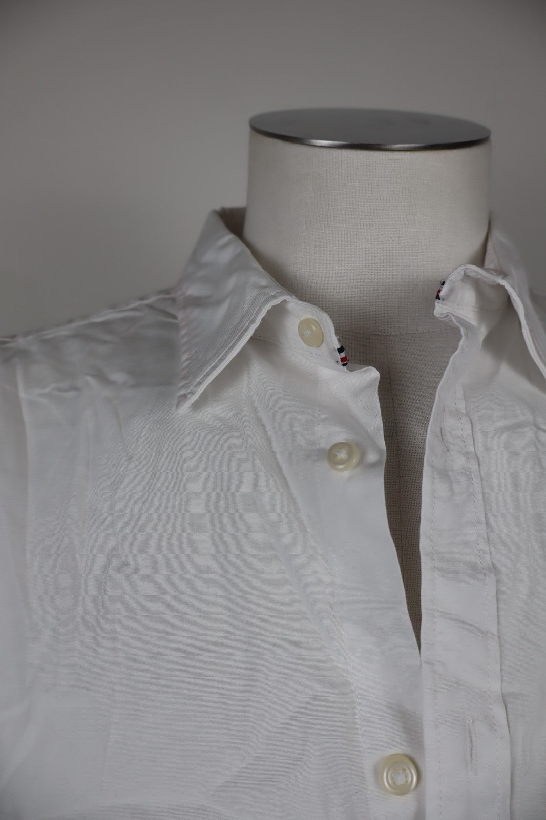 TOMMY HILFIGER CAMICIA UOMO XL SLIM MAN CASUAL VINTAGE SHIRT COTONE MANICA LUNGA