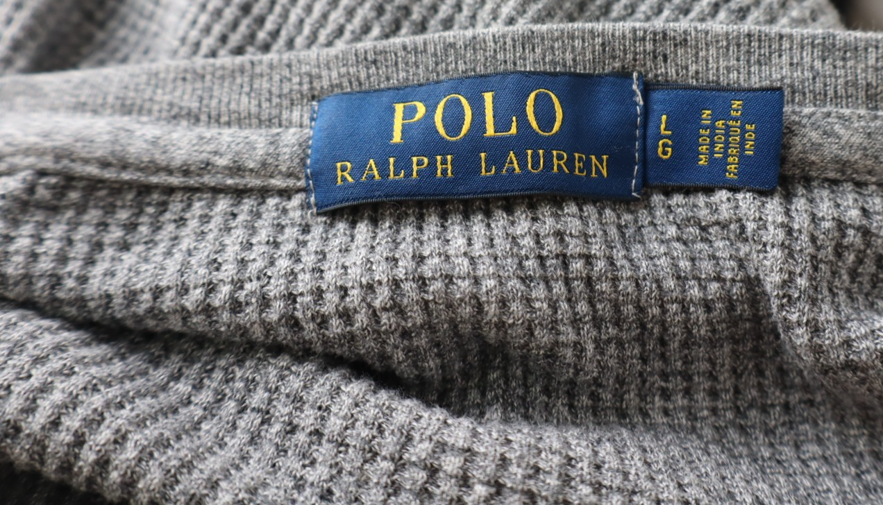 POLO RALPH LAUREN MAGLIONE UOMO Tg. L MAN SWEATER CASUAL VINTAGE COTONE COTTON