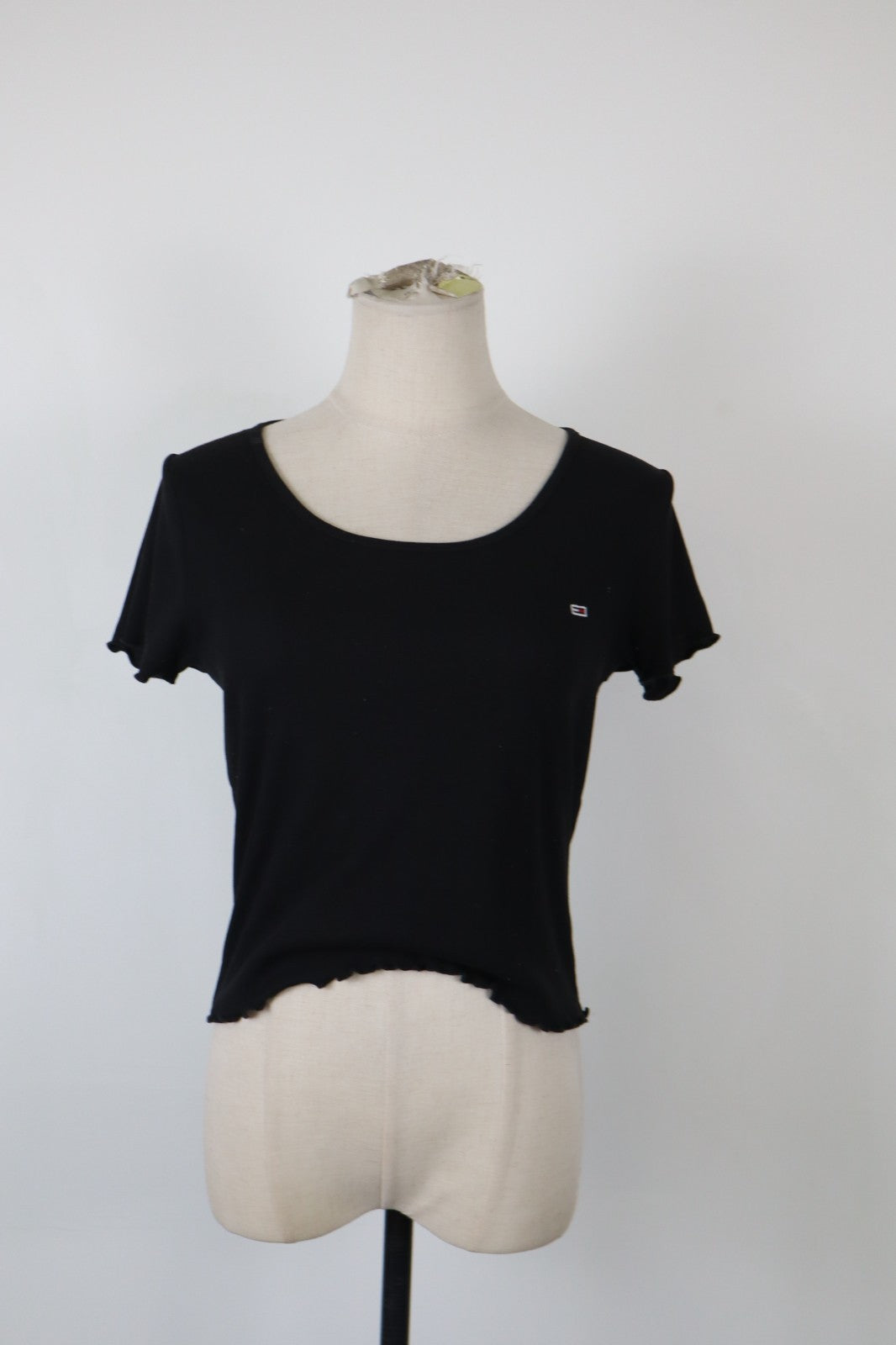 TOMMY JEANS HILFIGER MAGLIA CANOTTA DONNA TG. M WOMAN CASUAL VINTAGE T-SHIRT TOP