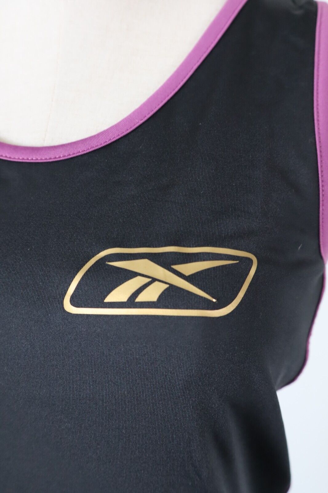 REEBOK MAGLIA DONNA TG. L WOMAN CASUAL VINTAGE T-SHIRT TOP CANOTTA