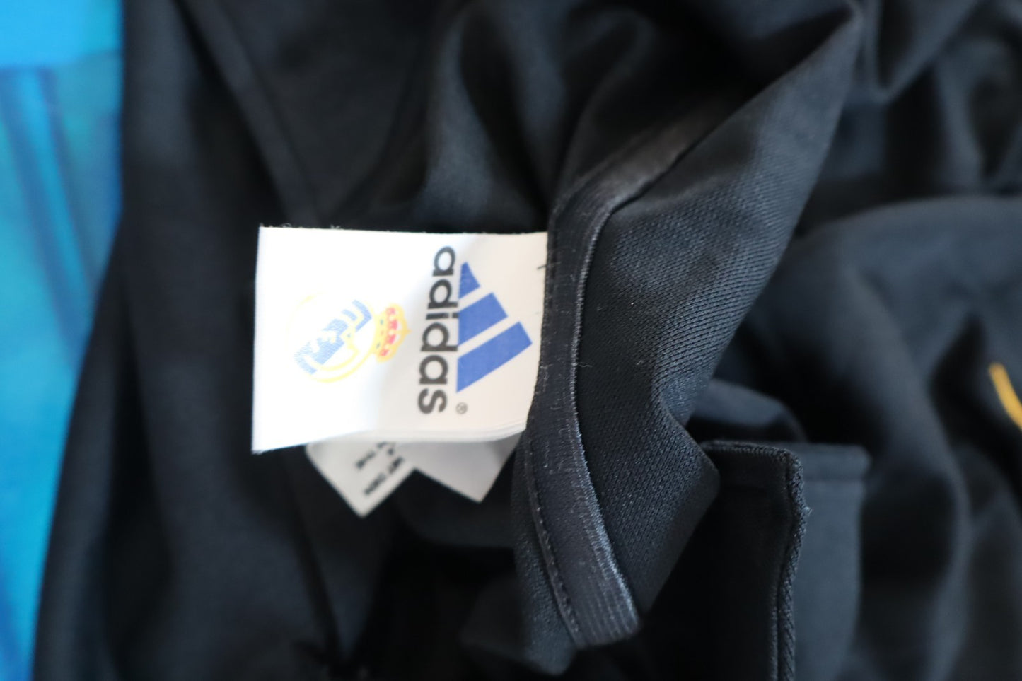 ADIDAS REAL MADRID MAGLIA CALCIO UOMO Tg L SOCCER JERSEY VINTAGE 2002/03