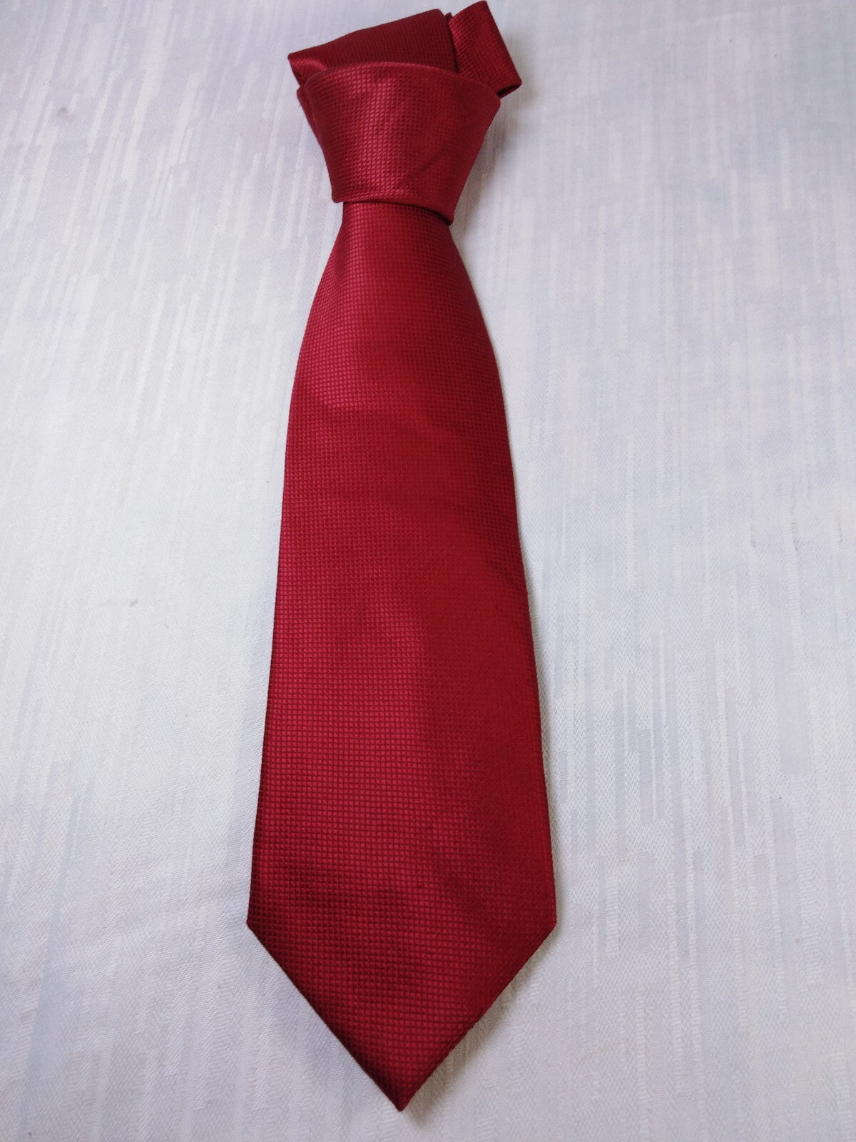 LUCIO LAMBERTI 100% SILK TIE SETA CRAVATTA NECKTIE MADE IN ITALY SELF TIPPED