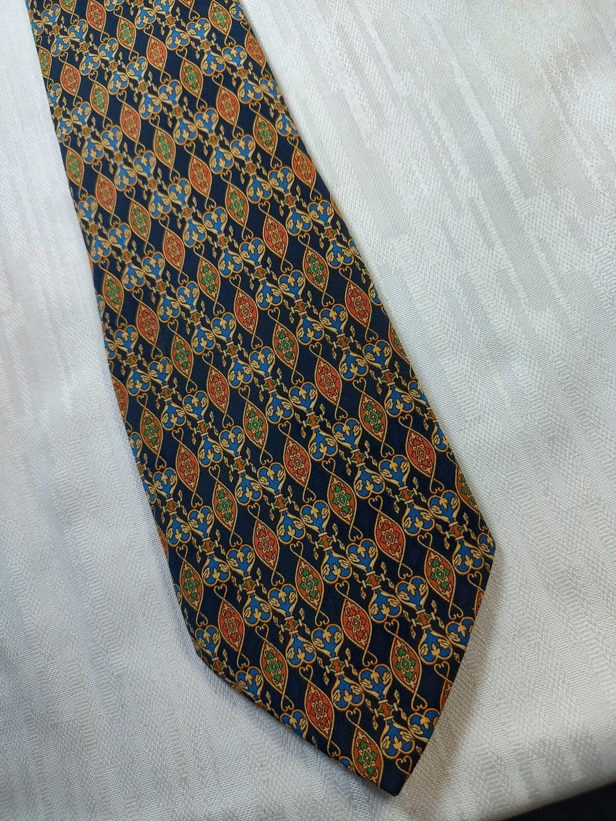 ROXY 100% SILK TIE SETA CRAVATTA NECKTIE MADE IN ITALY CLASSIC