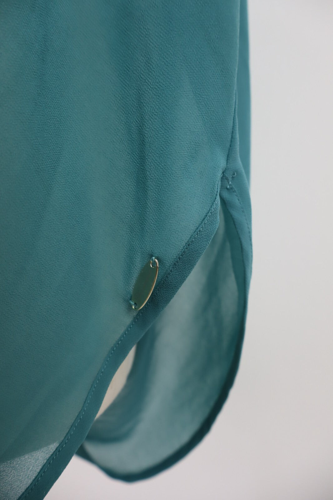 FORNARINA MAGLIA DONNA M / L WOMAN CASUAL VINTAGE T-SHIRT TOP TRASPARENTE